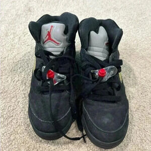 Jordan 5 Retro Black red fire